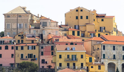 Obraz premium Ancient Ligurian houses