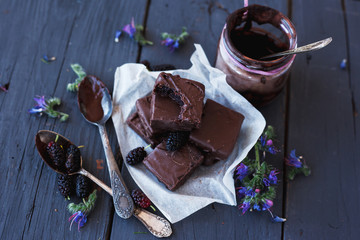 homemade chocolate sweets