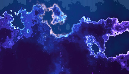 Abstract backdrop simulating acrylic or liquid paints