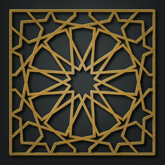 Decorative panel. Laser cutting.