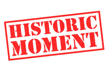 HISTORIC MOMENT Rubber Stamp