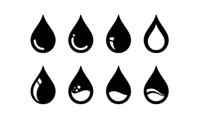 Oil water droplets from the petroleum industry and mineral resources for energy and fuel