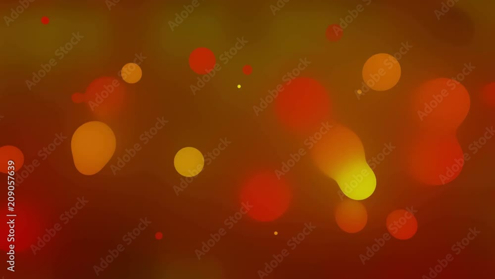 Poster 3d render abstract floating background with blurred mixed light surface. Blurred lights passing through the subsurface scattering material. Loopable sequence.