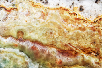 Dirty antique onyx detail