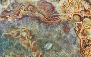 Typical onyx pattern, dirty surface