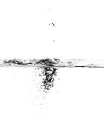 water bubbles in water