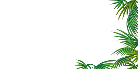 A palm leaf. Abstract pattern for the background of banners and sites .Vectoral illustration.