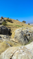 Photo nature of the mountain.