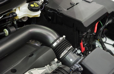 Details of a new car engine and attachments