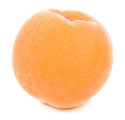 Peach isolated on white background