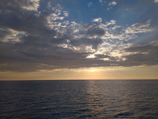 Морской закат