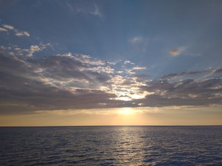 Морской закат