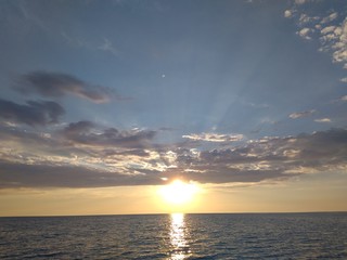 Морской закат