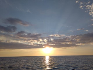 Морской закат