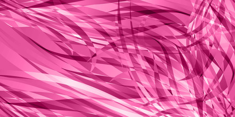 Vector background of smooth pink lines.