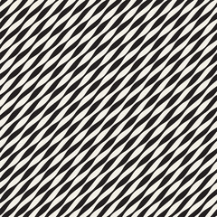 Wavy stripes vector seamless pattern. Retro wavy engraving texture. Geometric lines design.