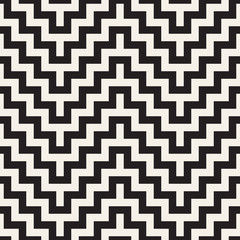 Vector seamless pattern. Ethnic stylish abstract texture. Repeating geometric tiles..