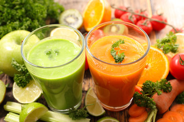 vegetable juice, smoothie