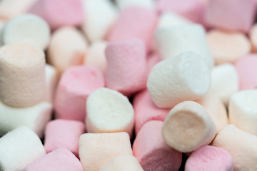 Marshmallow candy sweets food background