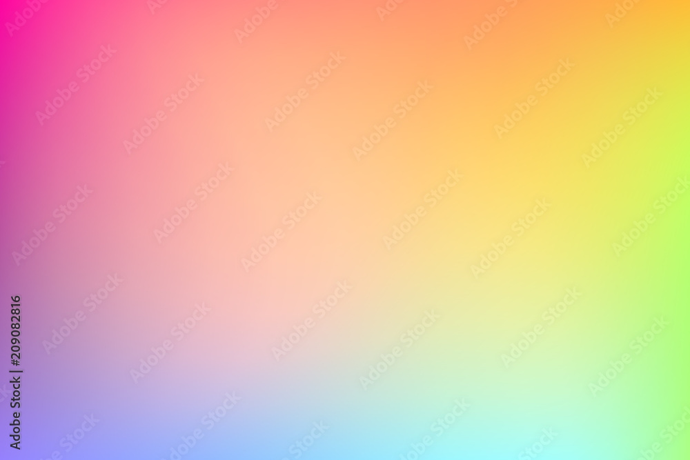 Wall mural gradient colorful vector background