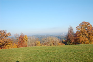 Herbst in Ellwangen, hier: Hinterlengenberg