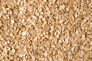 Raw oat flakes