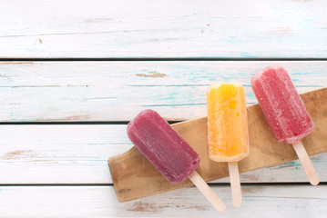 Ice popsicles