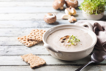 Mushroom cream soup