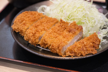 fried crispy pork