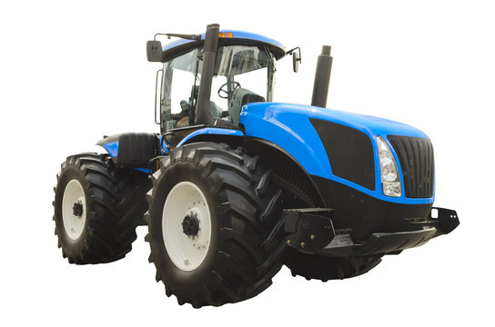 Large agricultural tractor