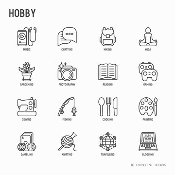 interests and hobbies icon