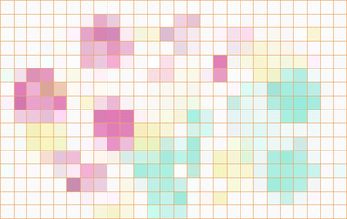 color block pattern abstract colorful background vector