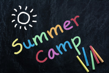 Obraz premium Campamento de verano 