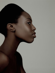 Model Beauty Stylish Makeup Portrait
