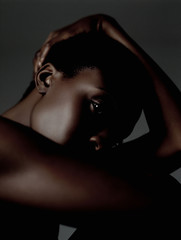 Model Beauty Stylish Makeup Portrait