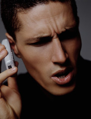 Model Strong Stylish Male Portrait