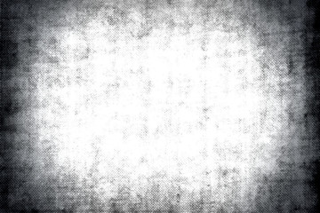 Grey black and white grungy fabric aged background copspace