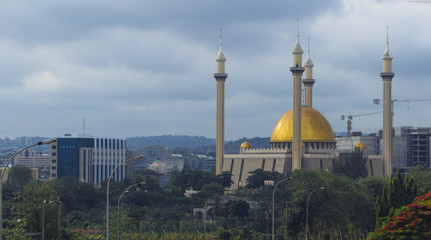 Fototapeta na wymiar Central Mosque Abuja