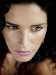 Model Beauty Stylish Makeup Portrait