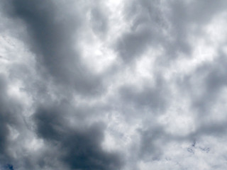 Rain clouds begin to form.