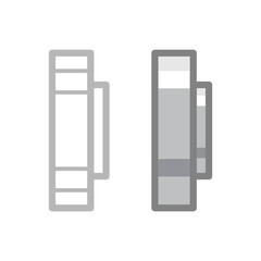 Flange icon flat web sign symbol logo label