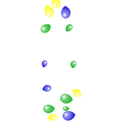 Background with Colorful balloons. Simple Feminine Pattern for Card, Invitation, Print. Trendy Decoration with Beautiful balloons. 