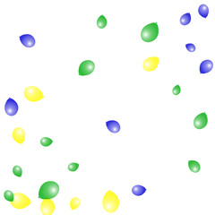 Background with Colorful balloons. Simple Feminine Pattern for Card, Invitation, Print. Trendy Decoration with Beautiful balloons. 