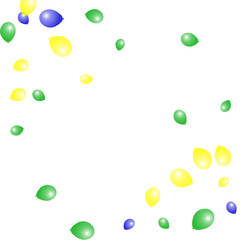 Background with Colorful balloons. Simple Feminine Pattern for Card, Invitation, Print. Trendy Decoration with Beautiful balloons. 