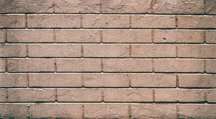 Texture of an old red brick. Vintage