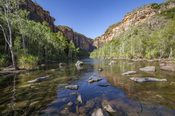 Jim Jim falls gorge, Kakadu National Park, Northern Territory, Australia