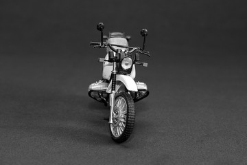 Toy enduro motorcycle 