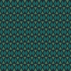 Seamless pattern with triangles. Classic tile ornament. 