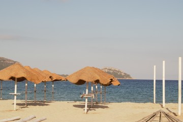 ombrelloni beach