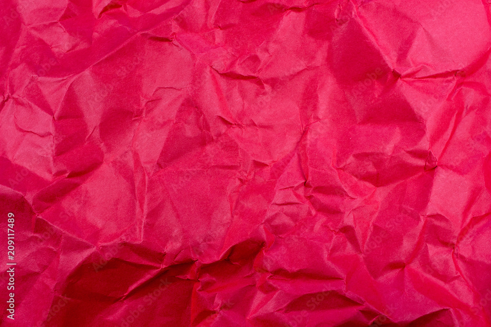 Poster Crumpled torn color paper. Template for banners. Empty space for text and design